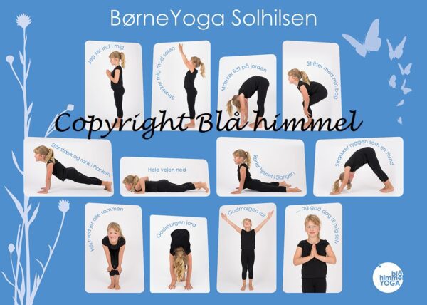 Børneyogaplakat